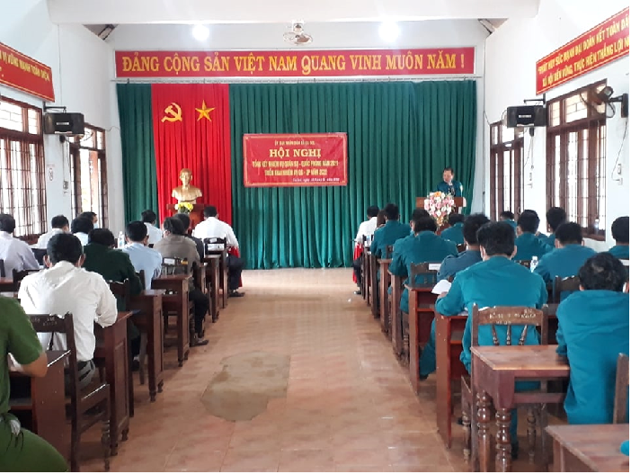 Xã Ea Sol Hội nghị tổng kết nhiệm vụ quân sự, quốc phòng năm 2021, triển khai nhiệm vụ năm 2022